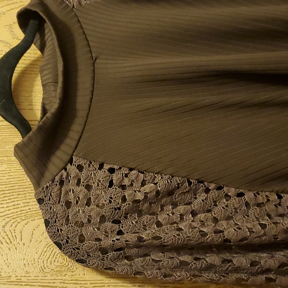 Long sleeve brown Shirt SEE DESCRIPTION - Picture 2 of 2